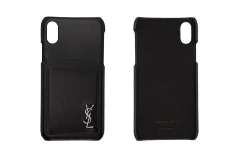 cover yves saint laurent iphone 12|IPHONE 15 CASE IN LEATHER .